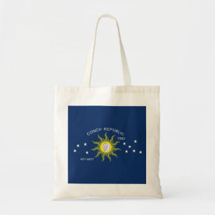 The Conch Republic Flag Tote Bag