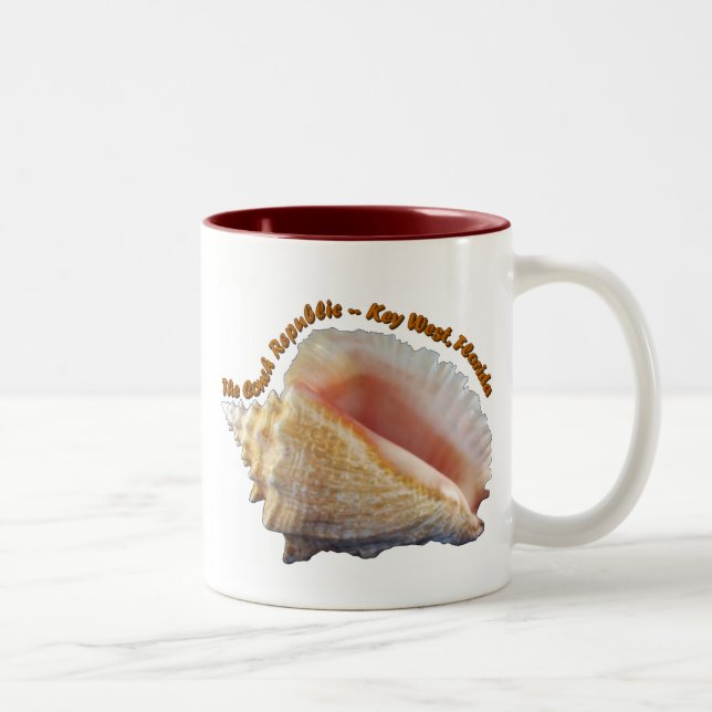 The Conch Republic Two-Tone Coffee Mug (Right)