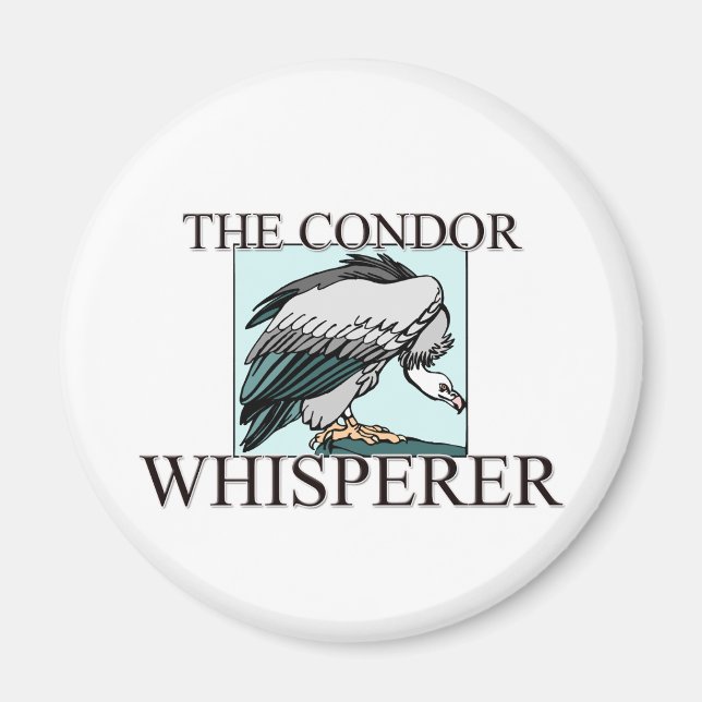 The Condor Whisperer Magnet (Front)