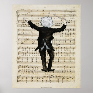 The Conductor (print) Poster