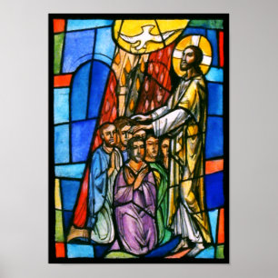 The Confirmation: Jesus/Religion Art Poster