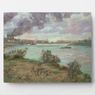 The Confluence of the Seine and the Marne at Ivry Plaque