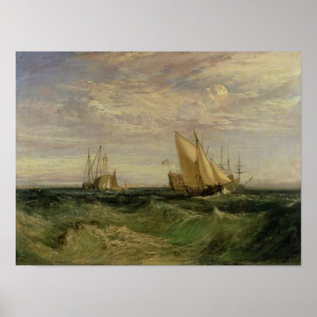 The Confluence of the Thames and the Medway Poster (Front)