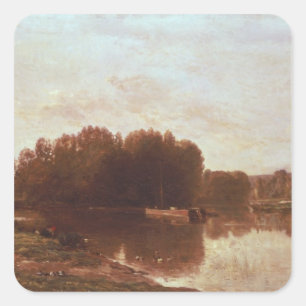 The Confluence Square Sticker