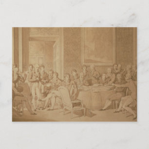 The Congress of Vienna, 1815 Postcard