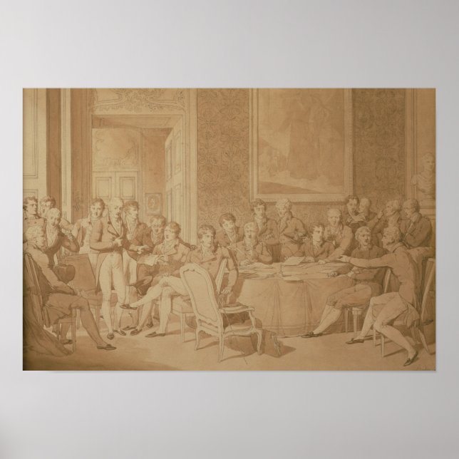 The Congress of Vienna, 1815 Poster (Front)