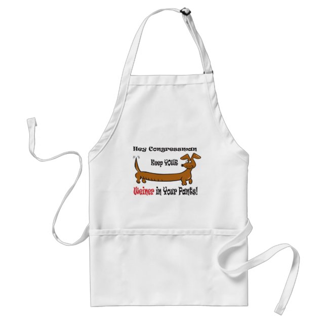 The Congressmans Weiner Standard Apron (Front)