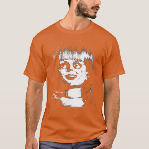 The Conjuring Annabelle Black & White Photo T-Shirt