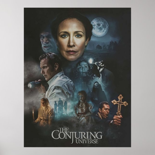 The Conjuring Valak Horor Movies Poster (Front)