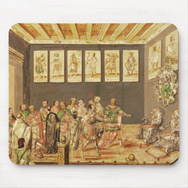 The Conquest of Mexico Mouse Mat (Front)