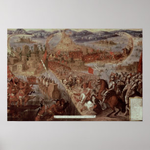 The Conquest of Tenochtitlan Poster