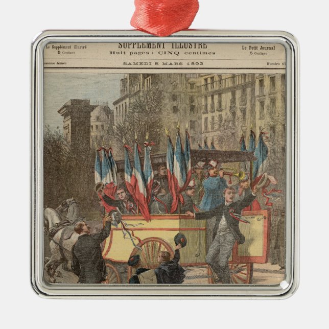 The Conscripts Metal Tree Decoration (Front)
