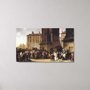 The Conscripts of 1807 Canvas Print