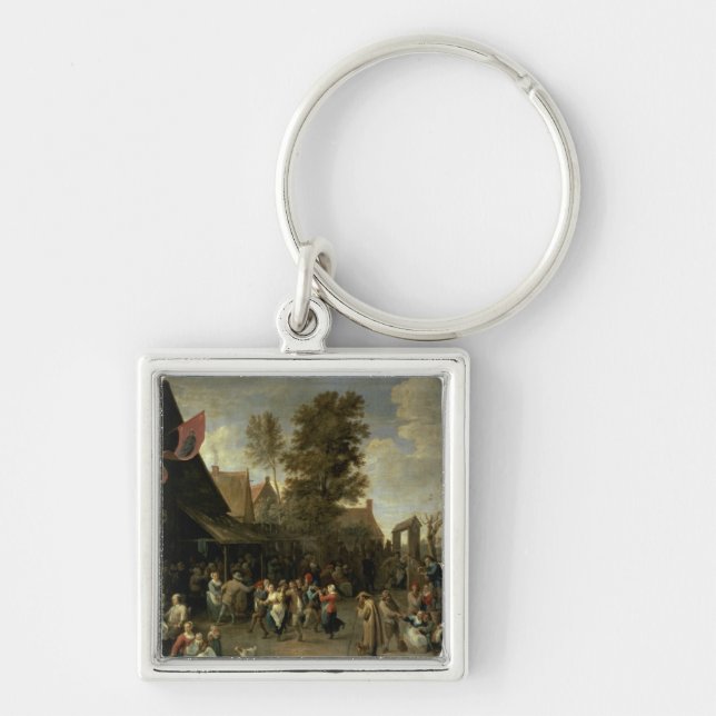 The Consecration of a Village Church, c.1650 Key Ring (Front)