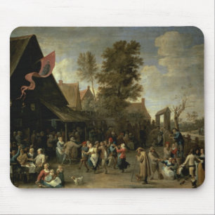The Consecration of a Village Church, c.1650 Mouse Mat