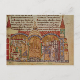 The Consecration of the Church at Cluny Postcard
