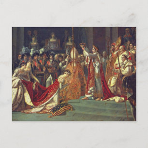 The Consecration of the Emperor Napoleon 1 Postcard