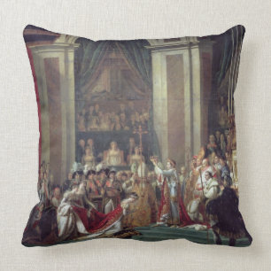 The Consecration of the Emperor Napoleon Cushion