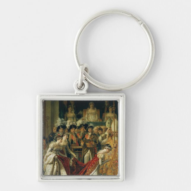 The Consecration of the Emperor Napoleon Key Ring (Front)