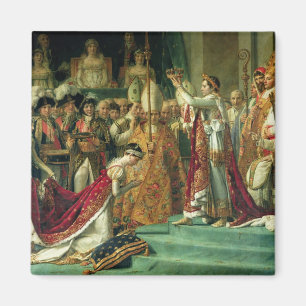 The Consecration of the Emperor Napoleon Magnet