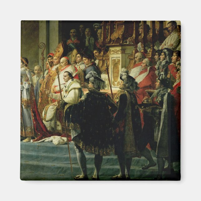 The Consecration of the Emperor Napoleon Magnet (Front)
