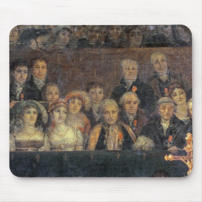 The Consecration of the Emperor Napoleon Mouse Mat (Front)