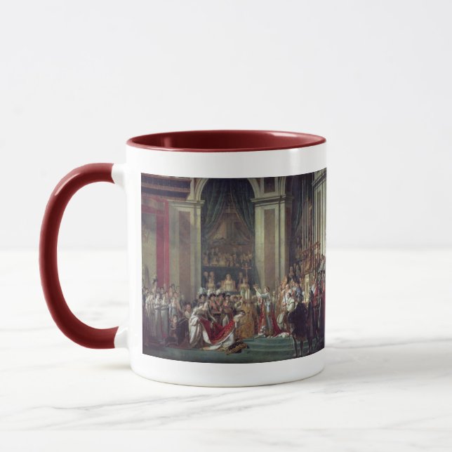 The Consecration of the Emperor Napoleon Mug (Left)