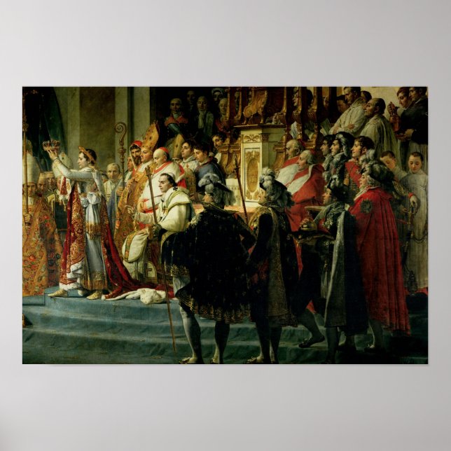 The Consecration of the Emperor Napoleon Poster (Front)