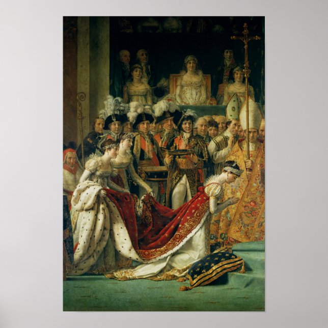 The Consecration of the Emperor Napoleon Poster (Front)