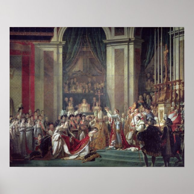 The Consecration of the Emperor Napoleon Poster (Front)