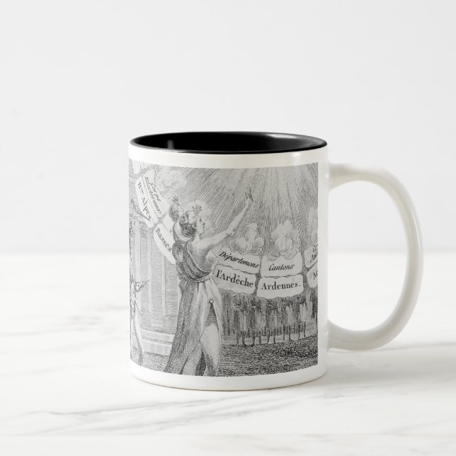 The Conspiracy of Babeuf, Year 4 Two-Tone Coffee Mug (Right)