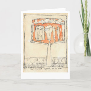 The constant chatter in my mind card