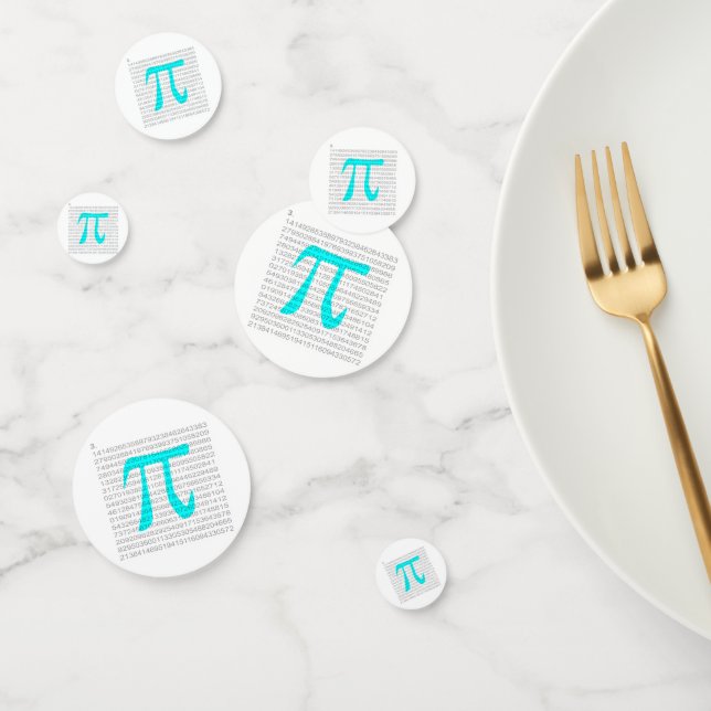 The Constant Pi Numbers Confetti (Group)