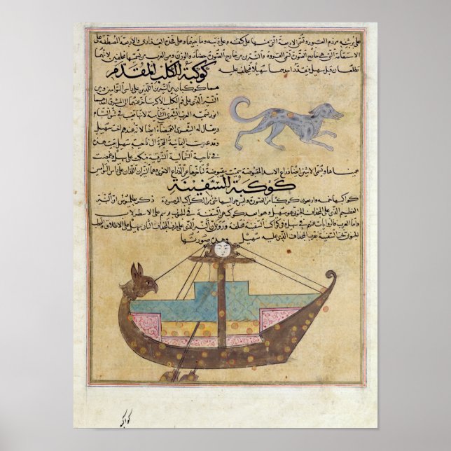 The Constellations of the Dog and the Keel Poster (Front)