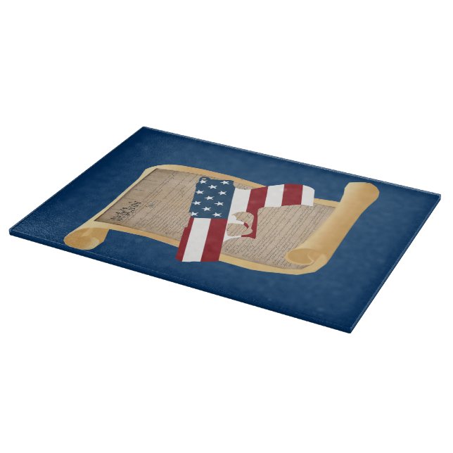 The Constitution Cutting Board (Corner)