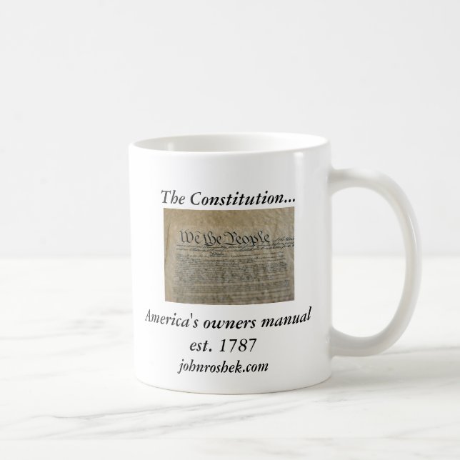 The Constitution mug (Right)