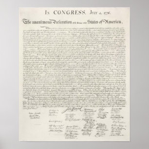 The Constitution of the United States of America Poster
