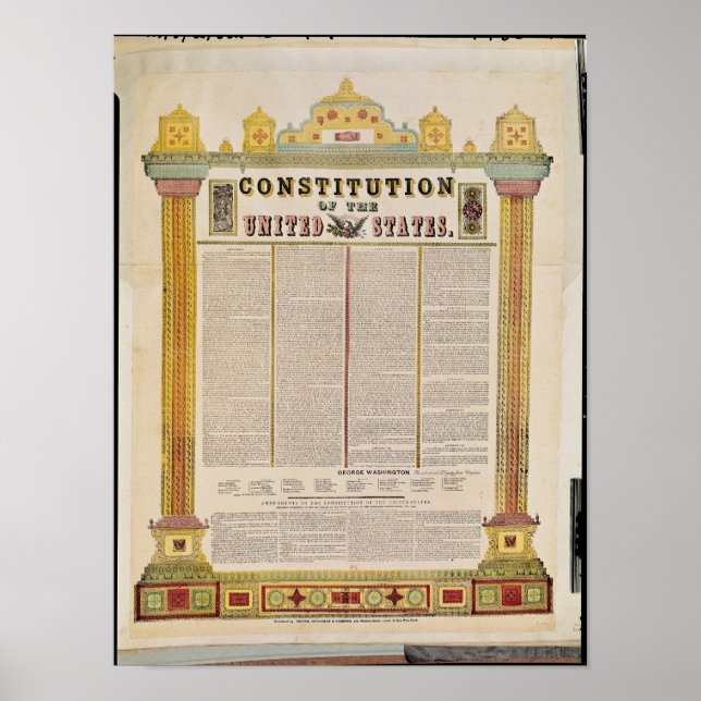 The Constitution of the United States of America Poster (Front)