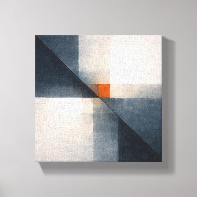 The Constraint That Breaks Perfection Canvas Print (Front)