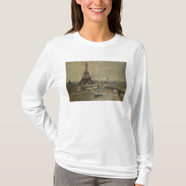 The Construction of the Eiffel Tower T-Shirt (Front)