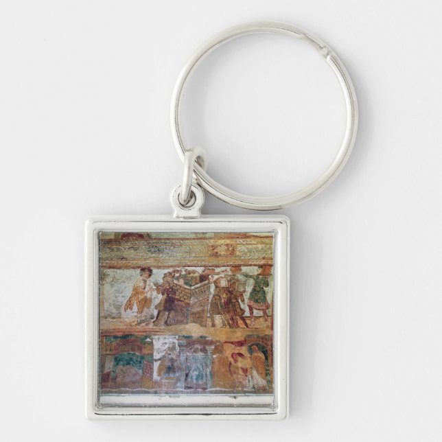 The Construction of the Tower of Babel Key Ring (Front)
