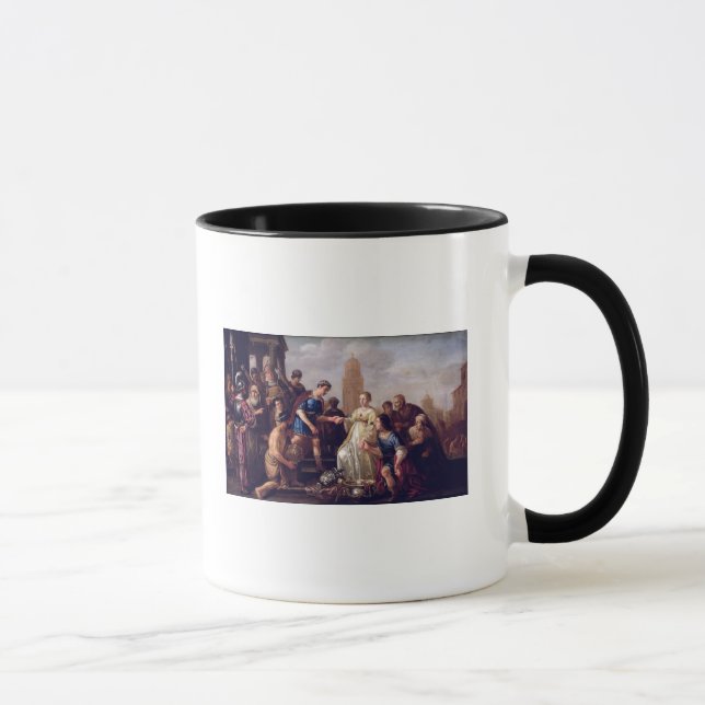 The Continence of Scipio  1643 Mug (Right)