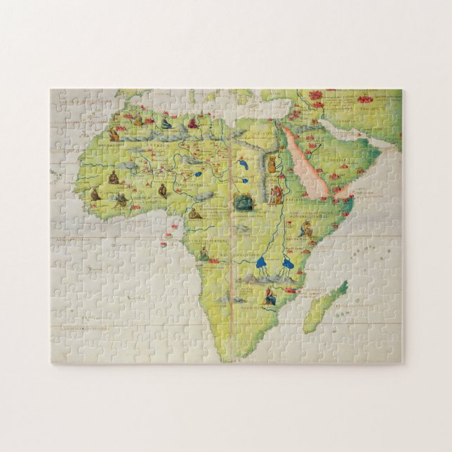 The Continent of Africa Jigsaw Puzzle (Horizontal)