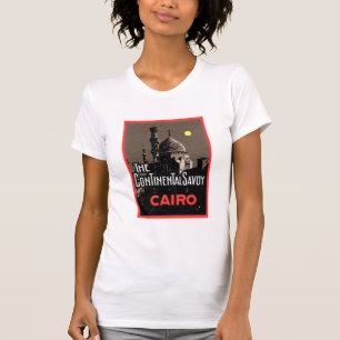 The Continential Savoy, Cairo Travel Poster T-Shirt
