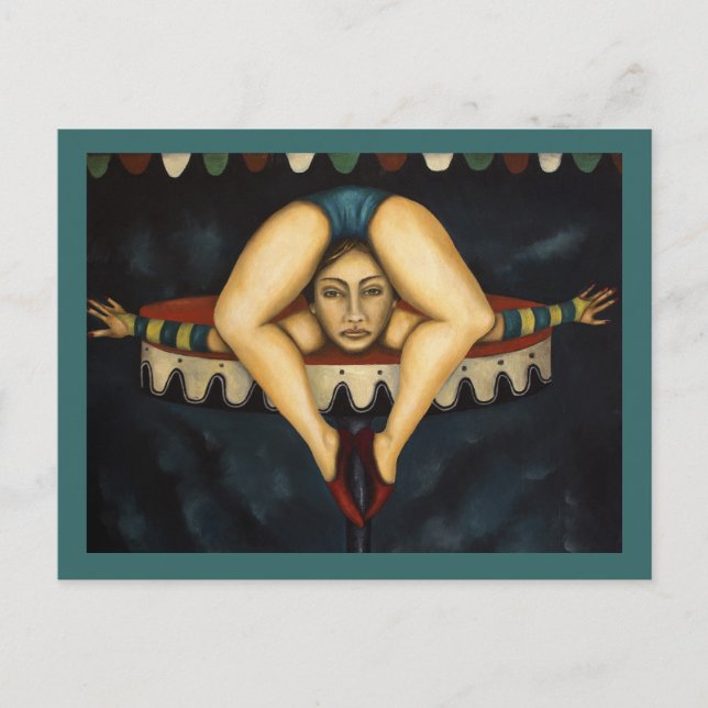 The Contortionist Postcard (Front)