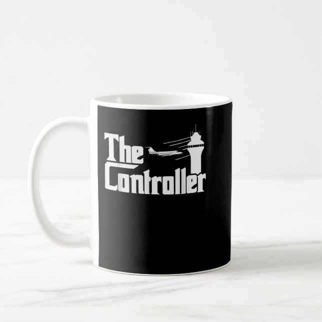 The Controller - Air Traffic Control Aircraft ATC  Coffee Mug (Left)