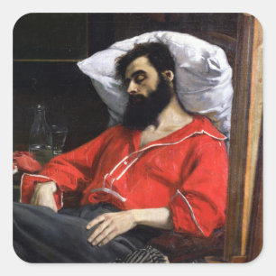 The Convalescent Square Sticker