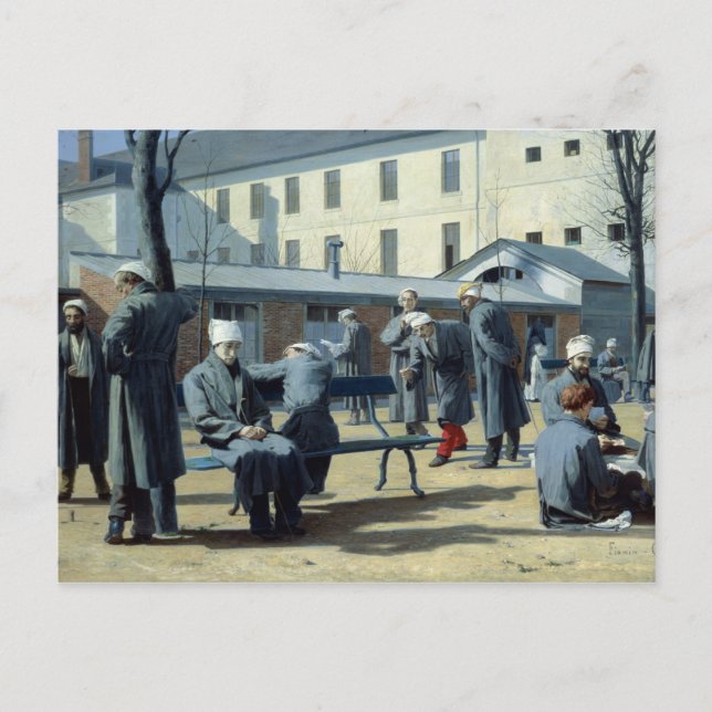 The Convalescents, 1861 Postcard (Front)
