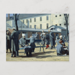 The Convalescents, 1861 Postcard