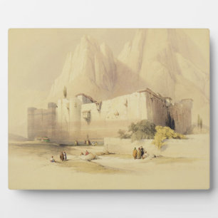 The Convent of St. Catherine, Mount Sinai, Februar Plaque